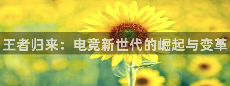 安卓版泛亚电竞：王者归来：电竞新世代的崛起与变革